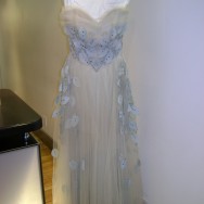 Beaded Chiffon Couture Gown after Cleaning Beaded Chiffon Couture Gown after Cleaning