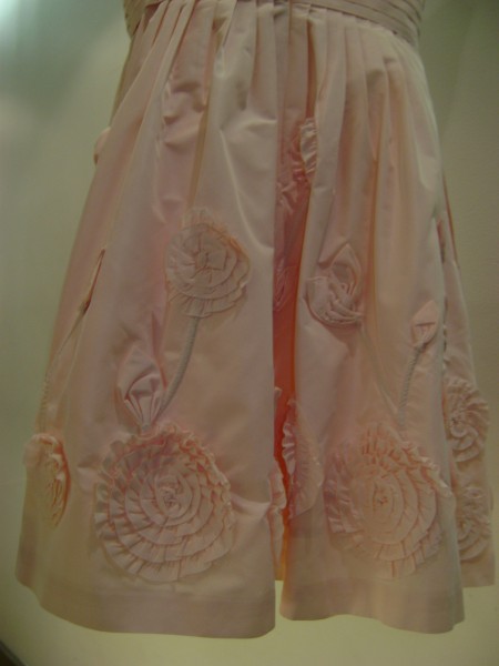 Sweet 16 Gown after Jeeves removed all traces of the frosting.