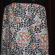 Tory Burch dress after dye removal.