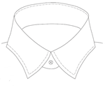 Curved Point Collar