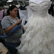 Oscar de la Renta gown at Jeeves