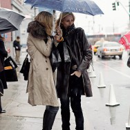Rainy, cold day in NYC