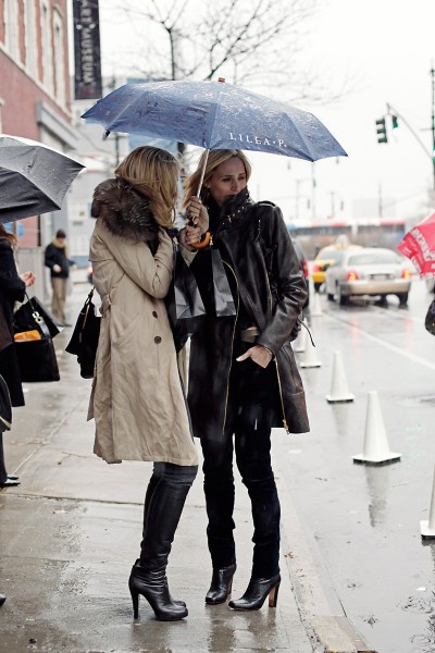 Rainy, cold day in NYC