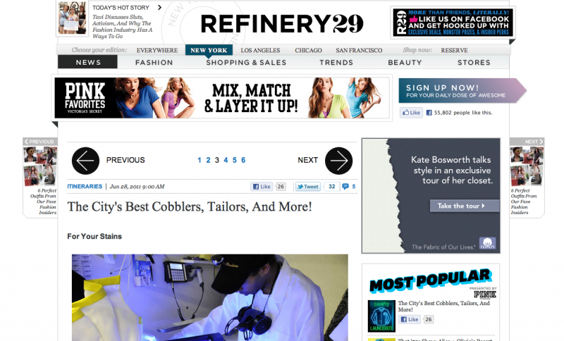 Best Dry Cleaner New York, Refinery 29