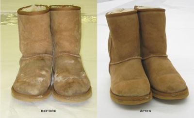 how to get stains off ugg boots